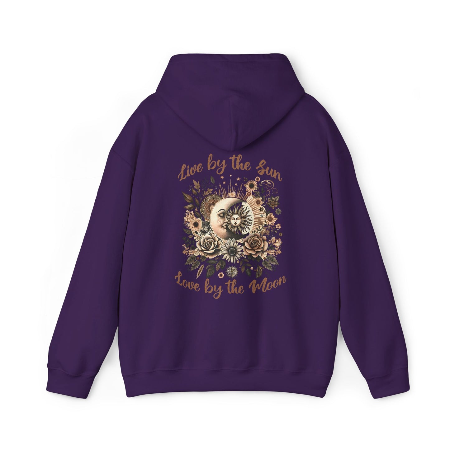 Live by the Sun Love by the Moon Hoodie / Star and Moon Hoodie / Moon Child Sweatshirt
