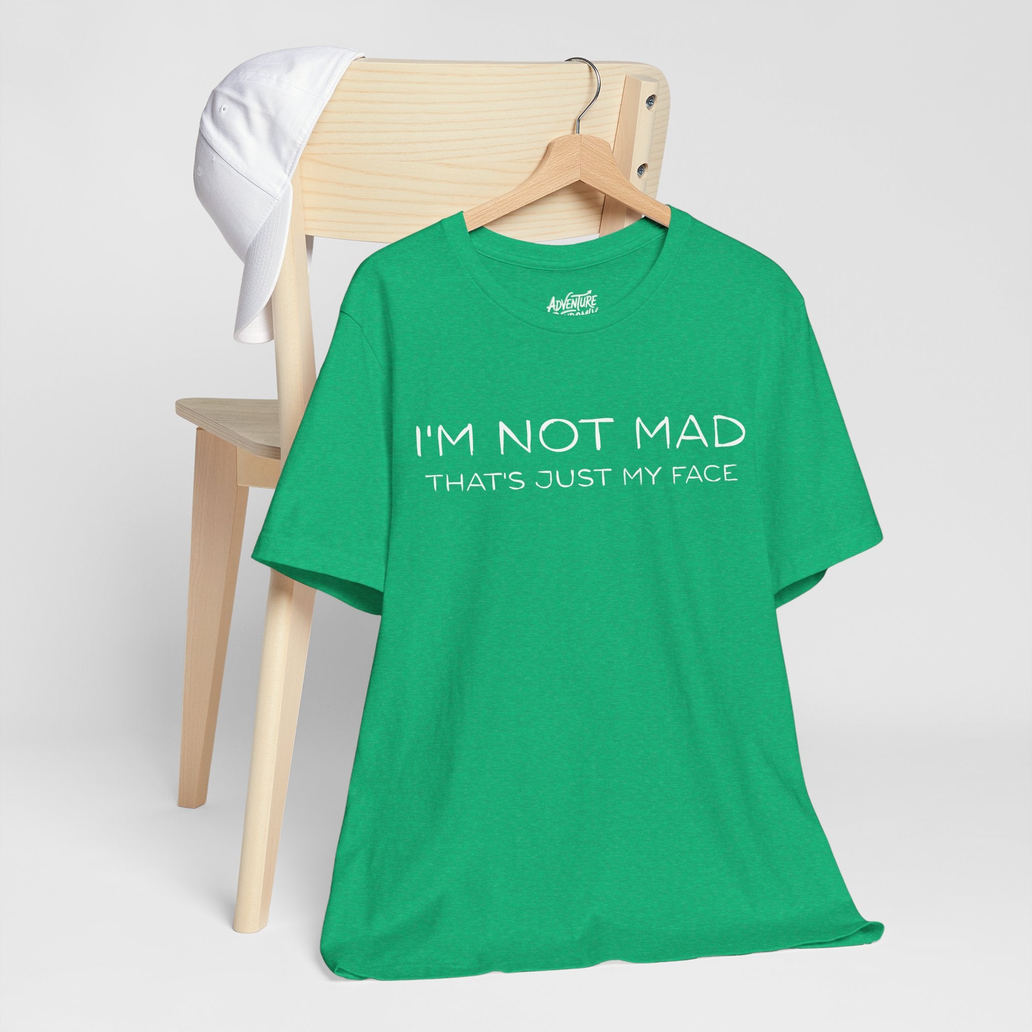 I'm not mad shirt / sarcastic graphic design shirt, I'm not mad that's just my face t shirt