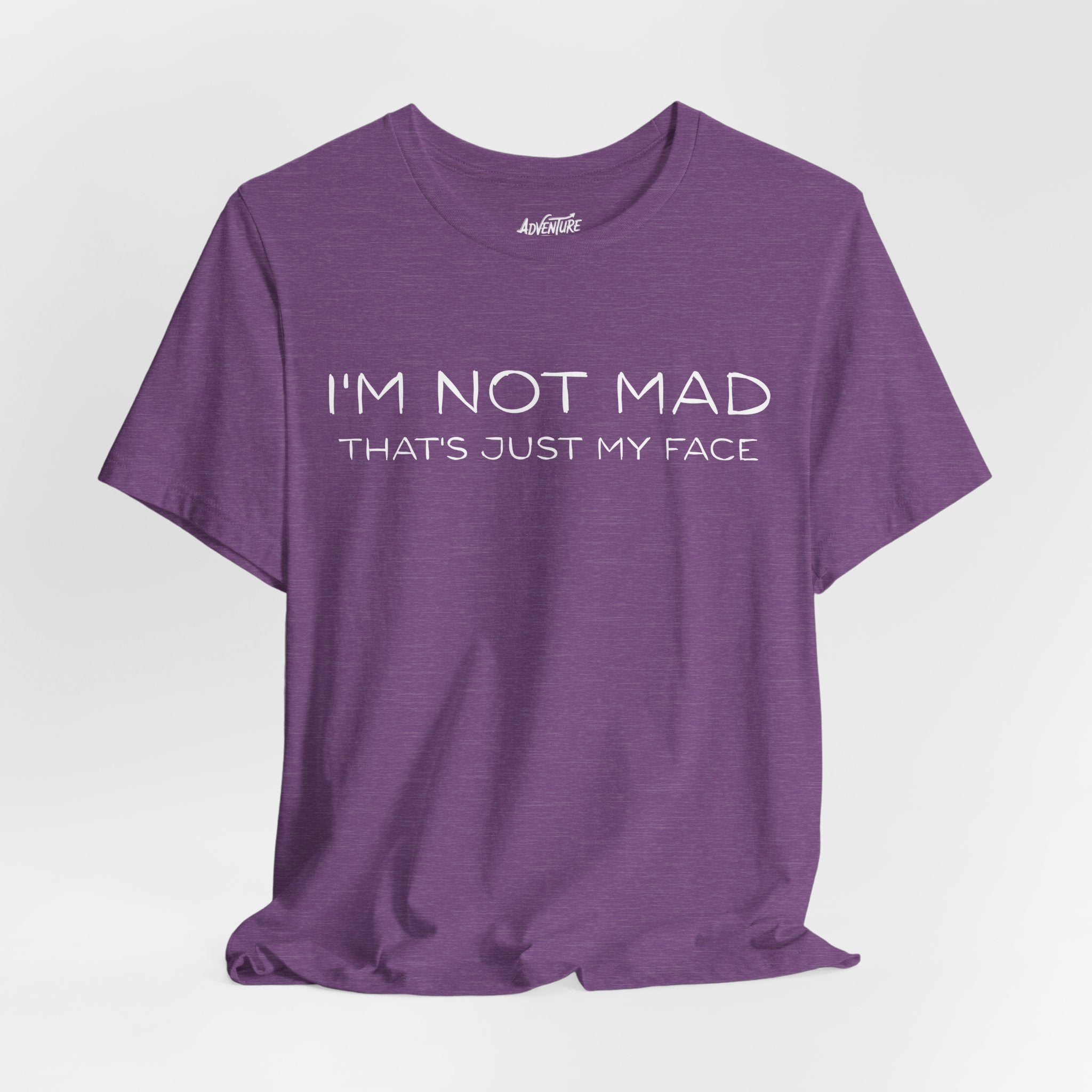 I'm not mad shirt / sarcastic graphic design shirt, I'm not mad that's just my face t shirt