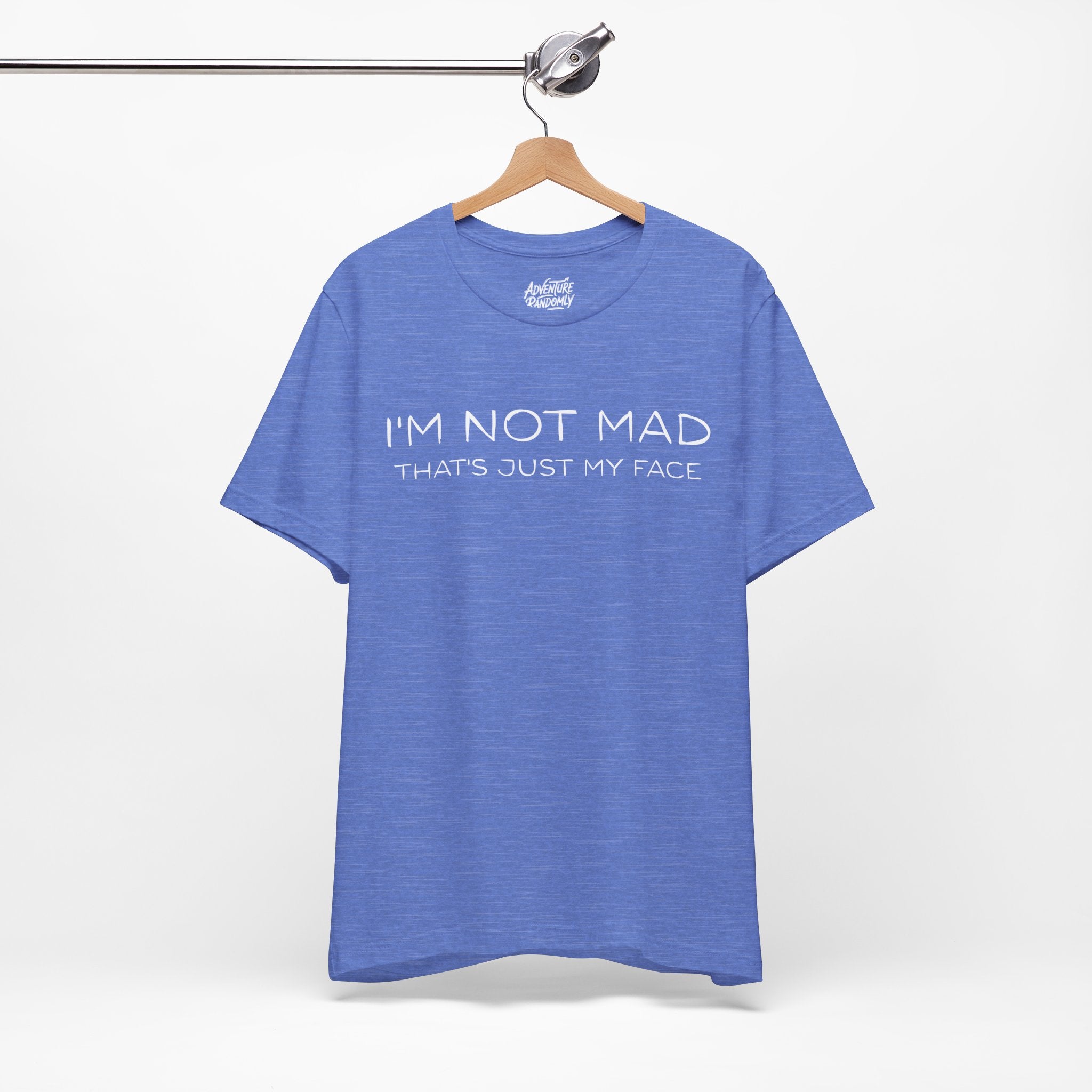 I'm not mad shirt / sarcastic graphic design shirt, I'm not mad that's just my face t shirt