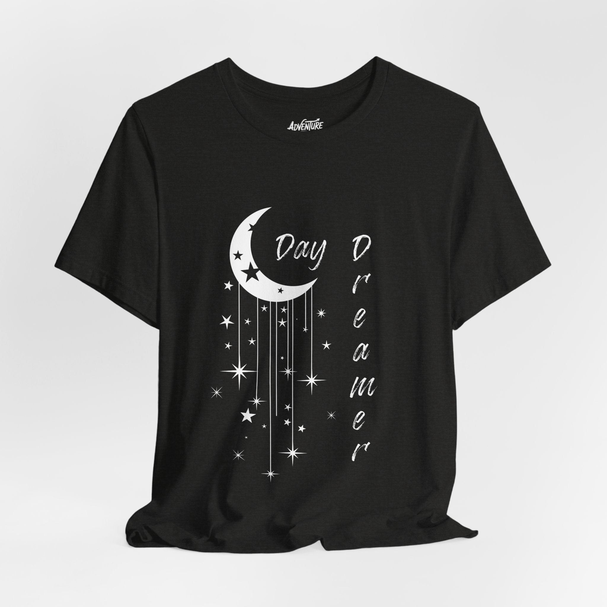 Day Dreamer T shirt, Moon and Stars graphic shirt, day dreamer shirt, Celestial design shirt, moon child design, star gazer shirt