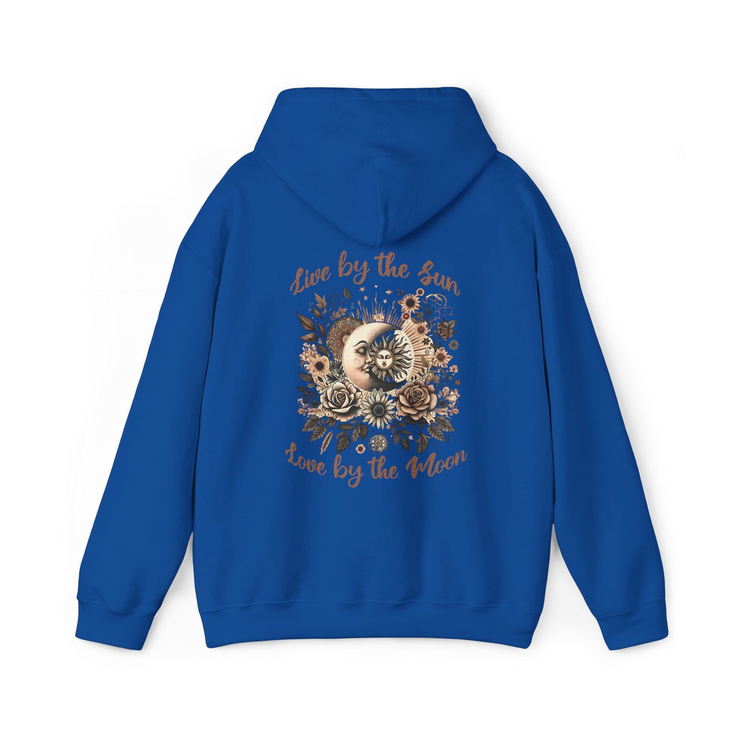 Live by the Sun Love by the Moon Hoodie / Star and Moon Hoodie / Moon Child Sweatshirt