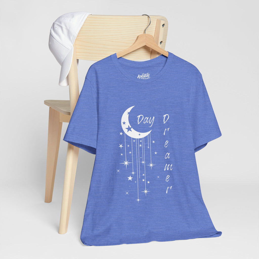 Day Dreamer T shirt, Moon and Stars graphic shirt, day dreamer shirt, Celestial design shirt, moon child design, star gazer shirt
