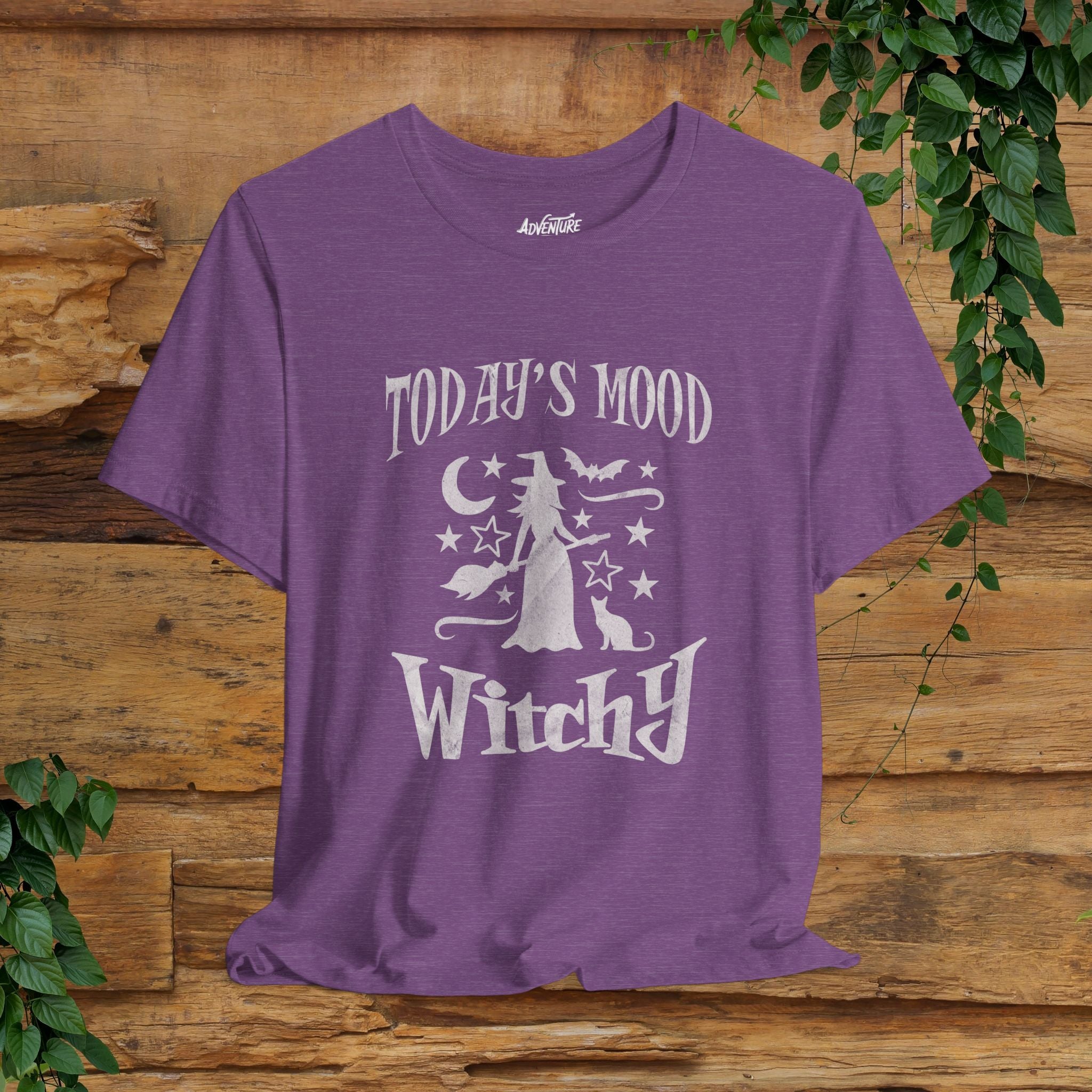 Today's Mood Witchy T-shirt / Witchy Mood Graphic Design Tee Bella Canvas