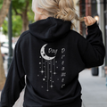 Day Dreamer Hoodie / Star and Moon Lover Hoodie Gift Idea / Moon Child Star Child Hoodie / Day Dreamer