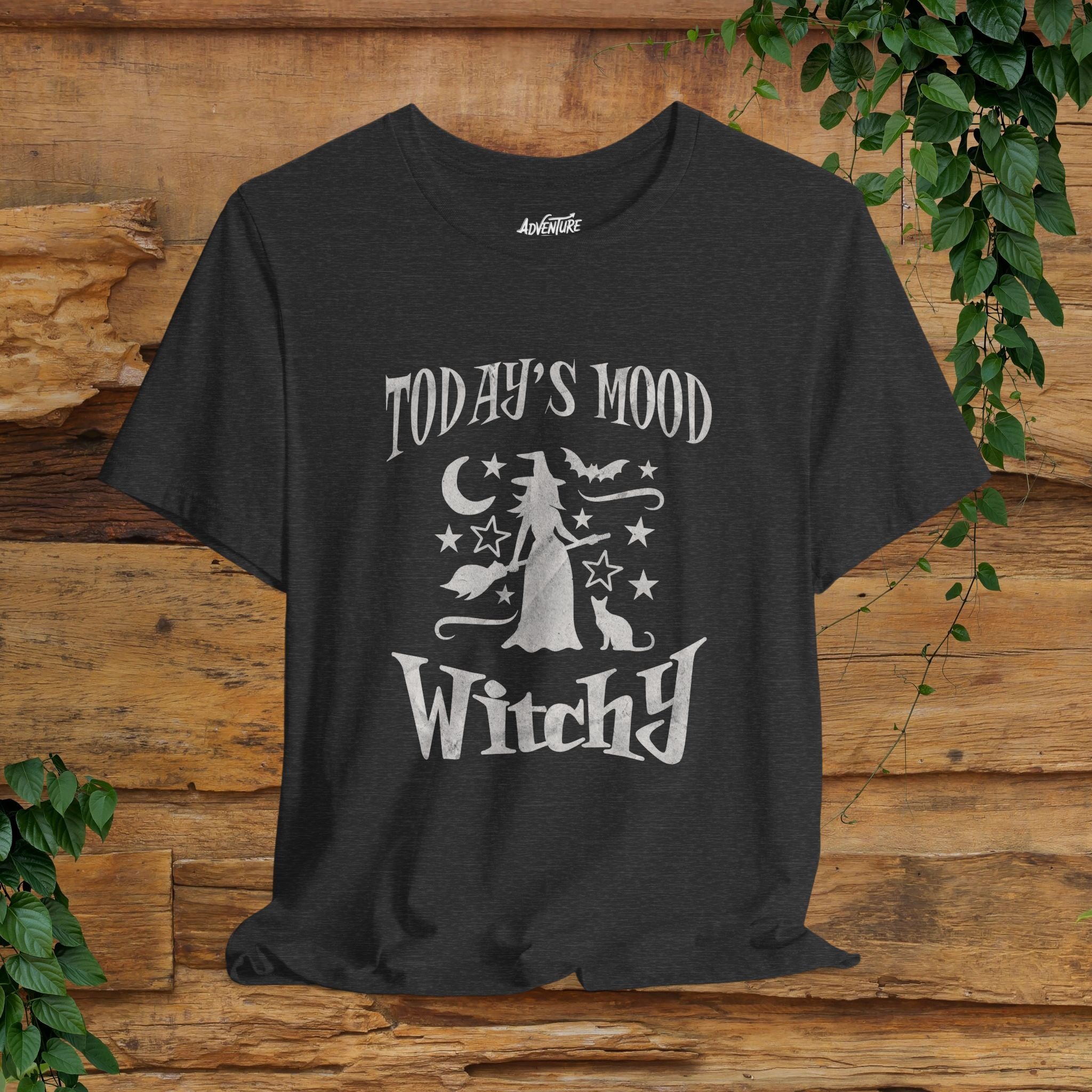 Today's Mood Witchy T-shirt / Witchy Mood Graphic Design Tee Bella Canvas