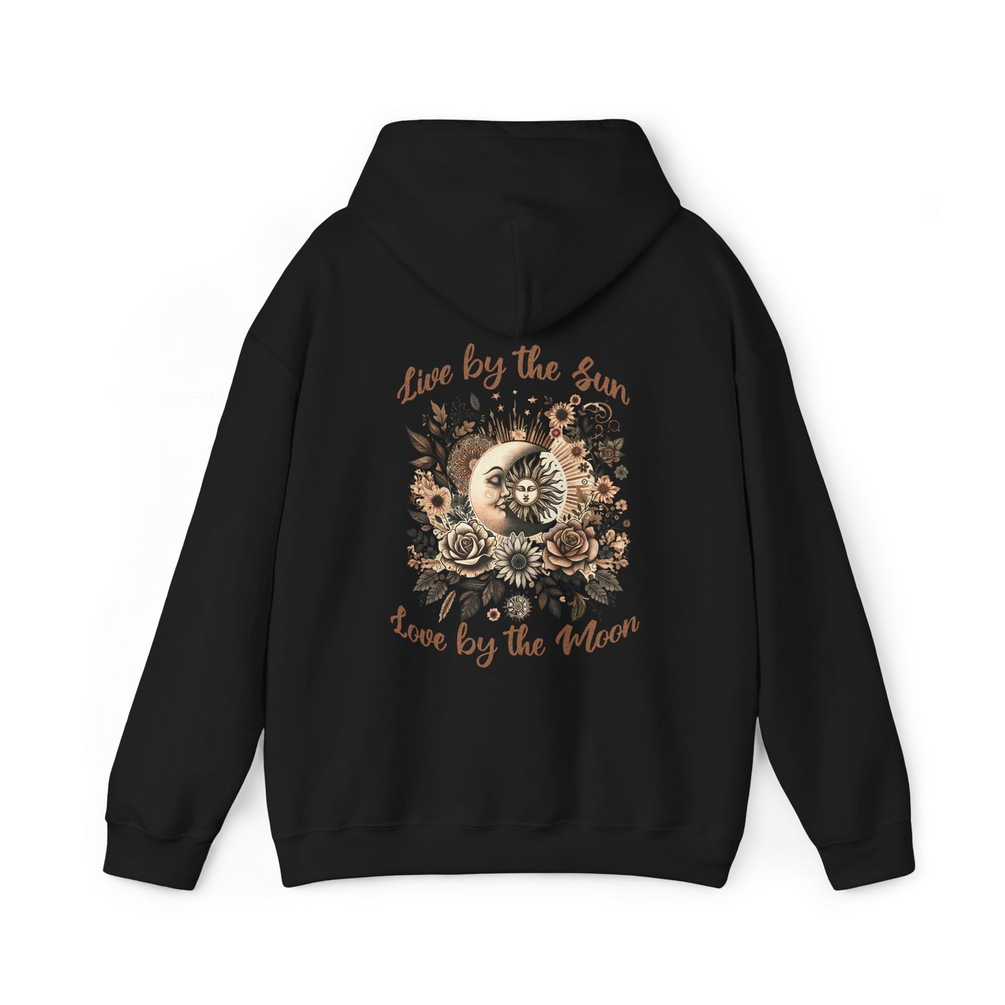 Live by the Sun Love by the Moon Hoodie / Star and Moon Hoodie / Moon Child Sweatshirt
