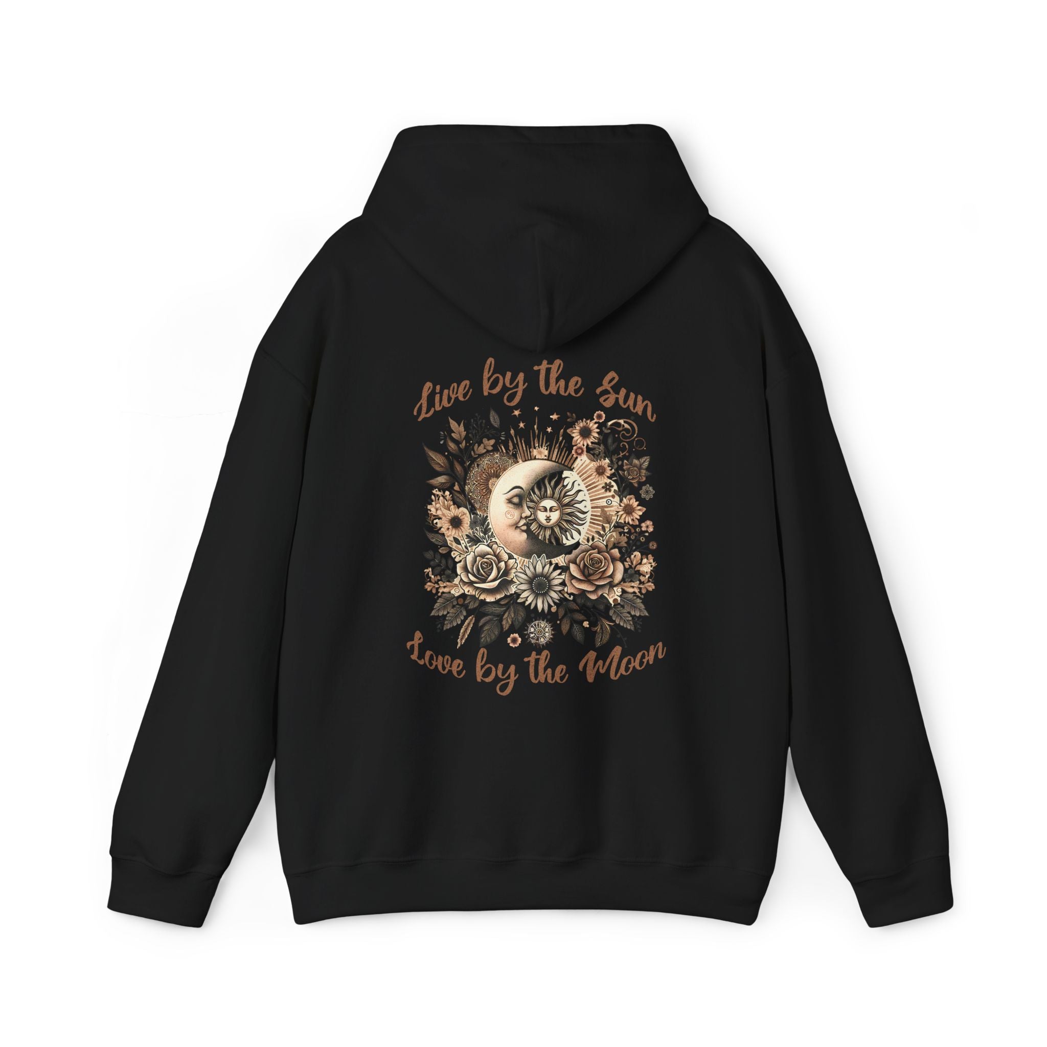 Live by the Sun Love by the Moon Hoodie / Star and Moon Hoodie / Moon Child Sweatshirt