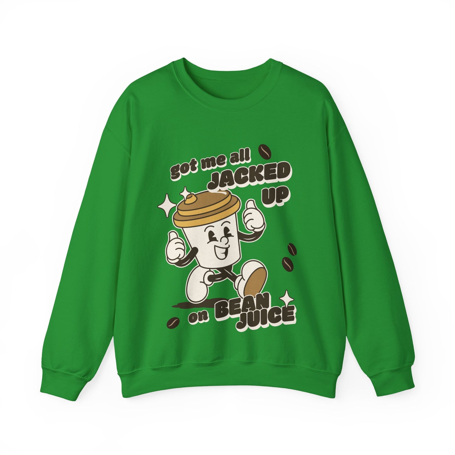 Coffee Lover Sweater / Coffee Bean Sweatshirt / Coffee House Design / Sassy Coffee Hoodie Gift / Funny Coffee Hoodie / Caffeine Lover Gift