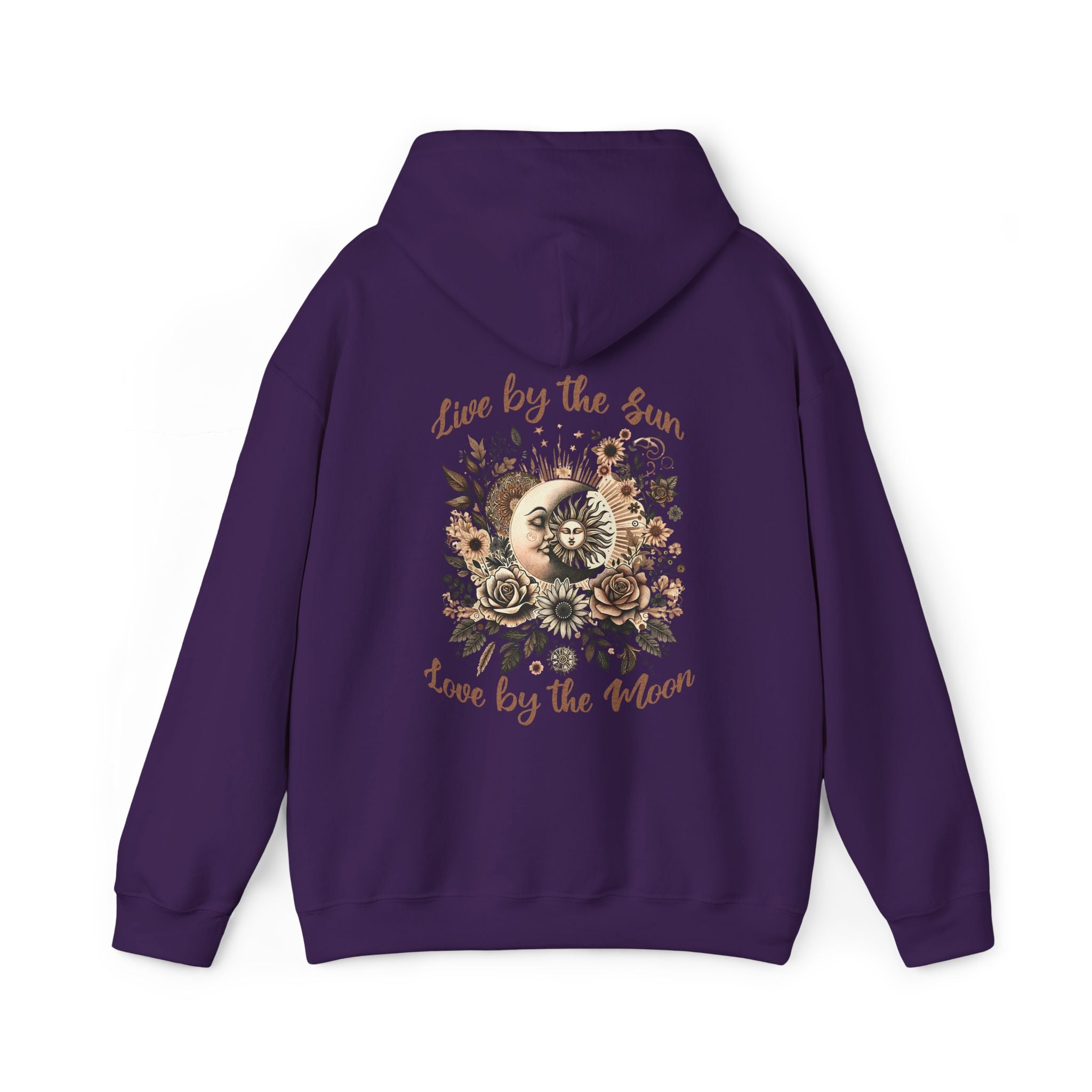 Live by the Sun Love by the Moon Hoodie / Star and Moon Hoodie / Moon Child Sweatshirt