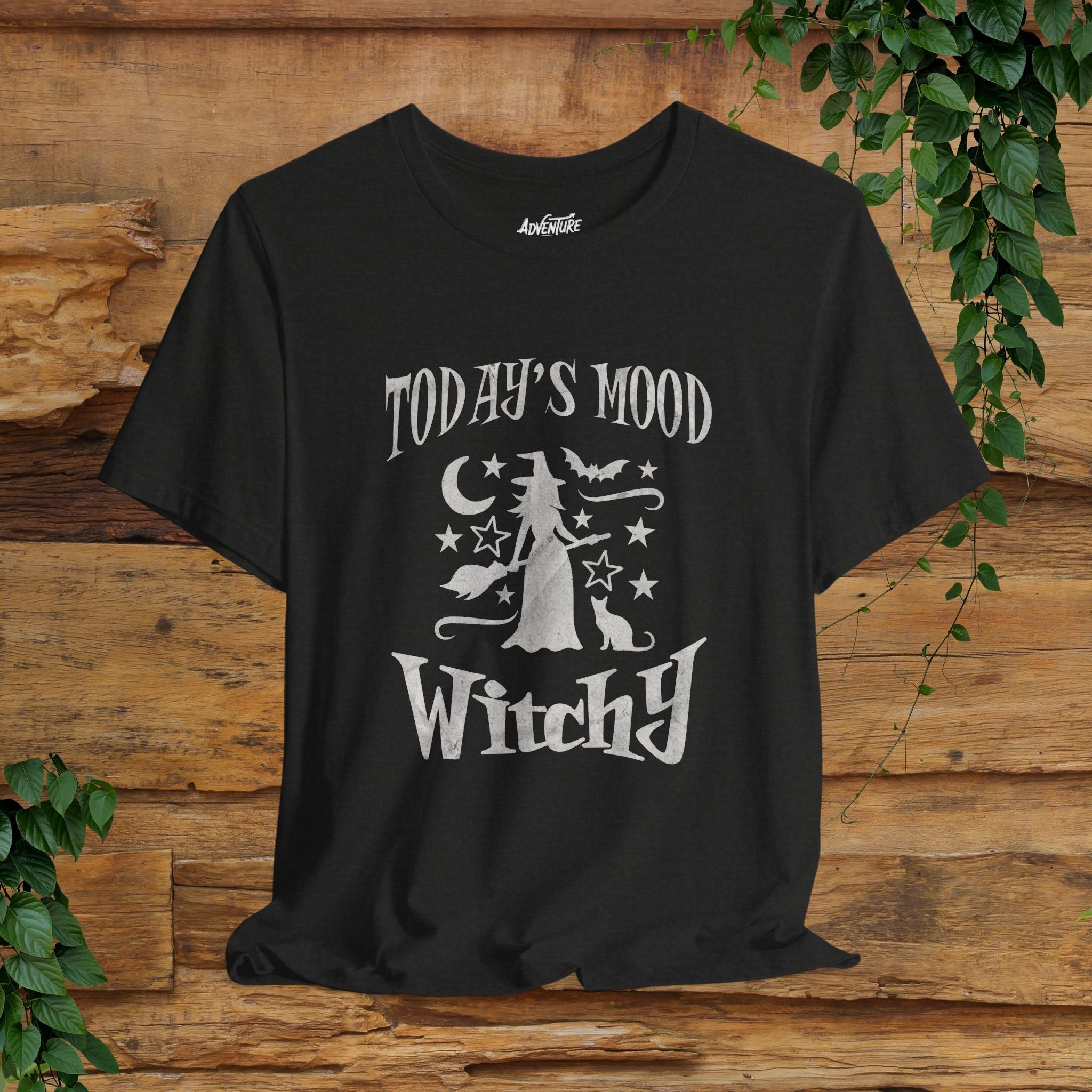 Today's Mood Witchy T-shirt / Witchy Mood Graphic Design Tee Bella Canvas
