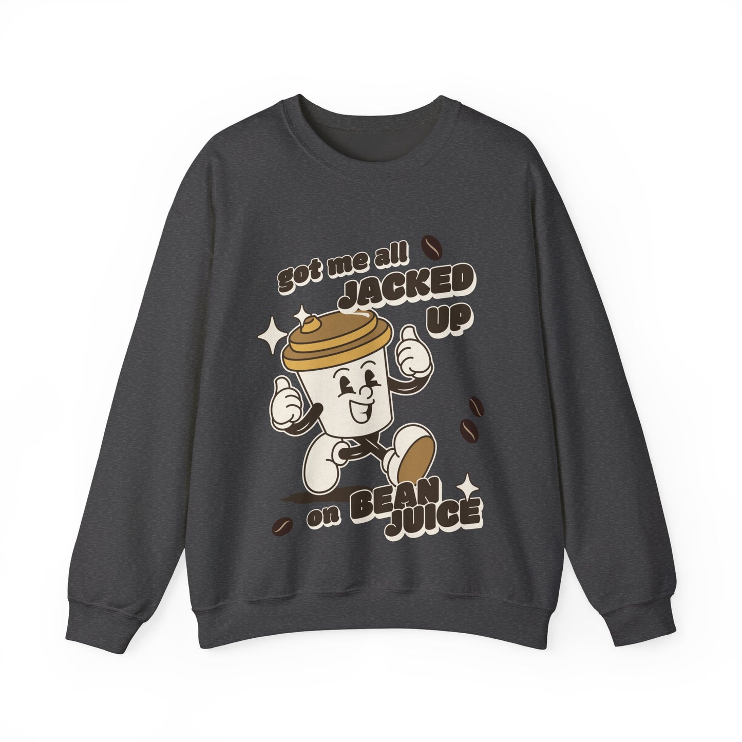Coffee Lover Sweater / Coffee Bean Sweatshirt / Coffee House Design / Sassy Coffee Hoodie Gift / Funny Coffee Hoodie / Caffeine Lover Gift