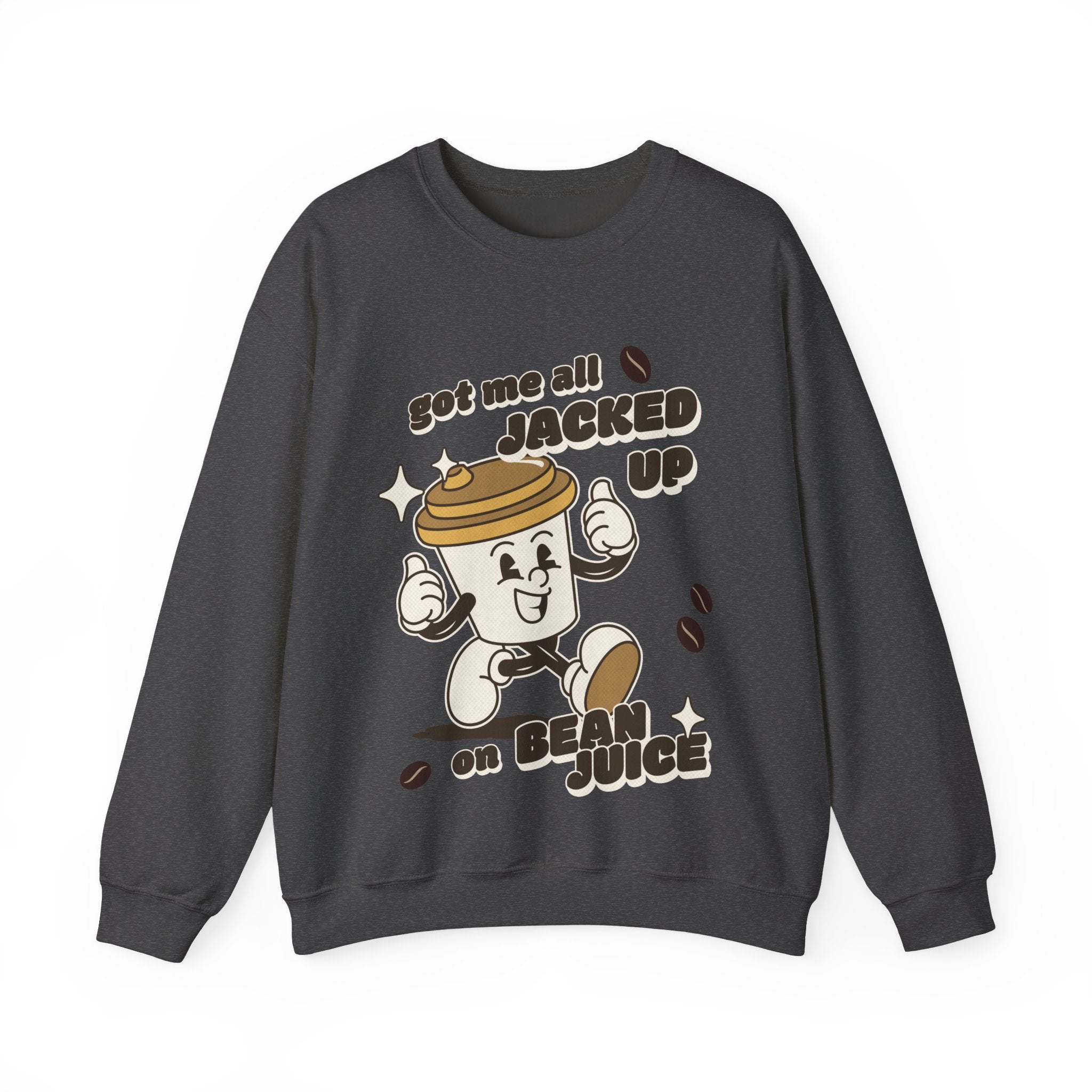 Coffee Lover Sweater / Coffee Bean Sweatshirt / Coffee House Design / Sassy Coffee Hoodie Gift / Funny Coffee Hoodie / Caffeine Lover Gift