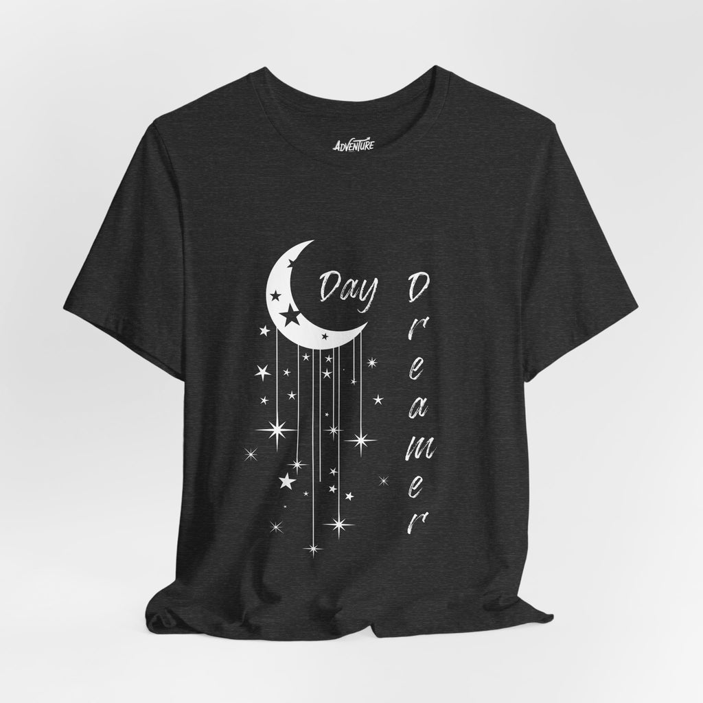 Day Dreamer T shirt, Moon and Stars graphic shirt, day dreamer shirt, Celestial design shirt, moon child design, star gazer shirt