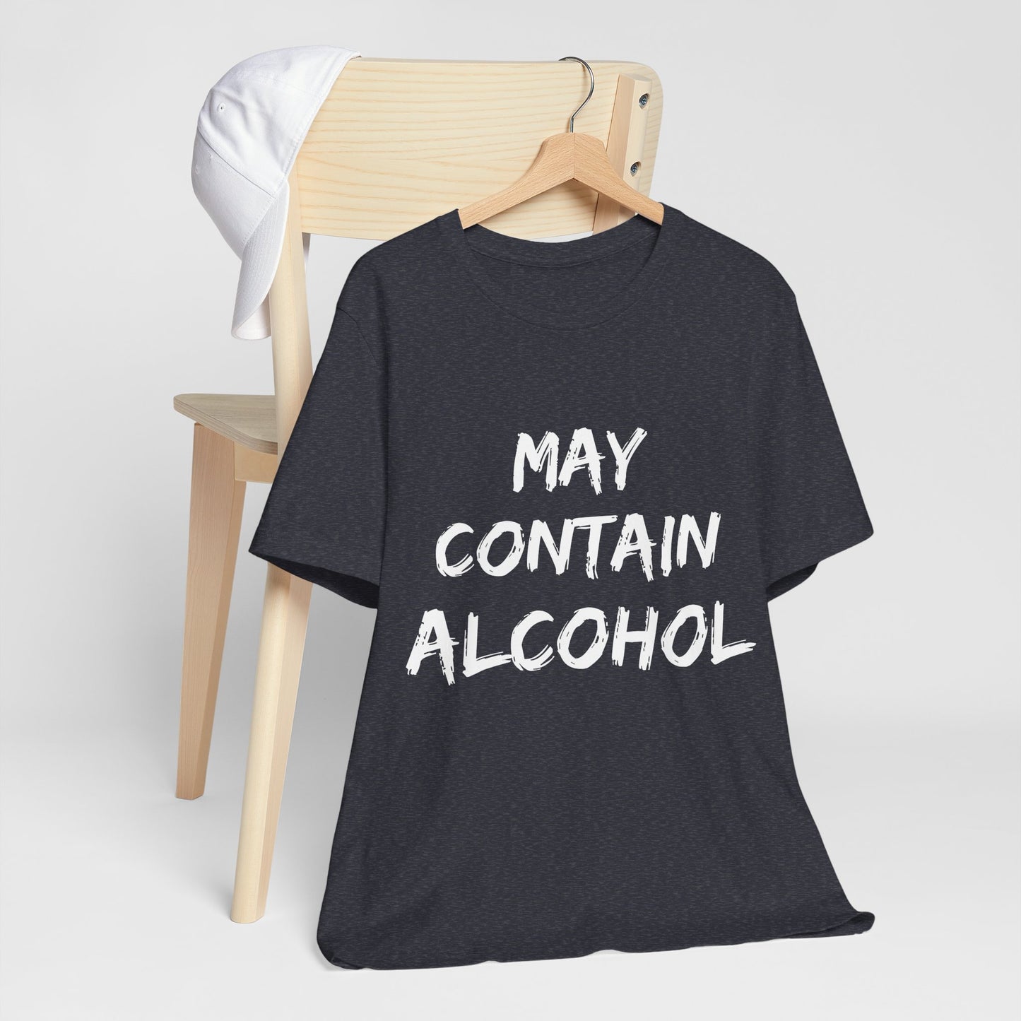 May Contain Alcohol T Shirt | Funny Drinking Shirt | Guys Night Out Gift Shirt