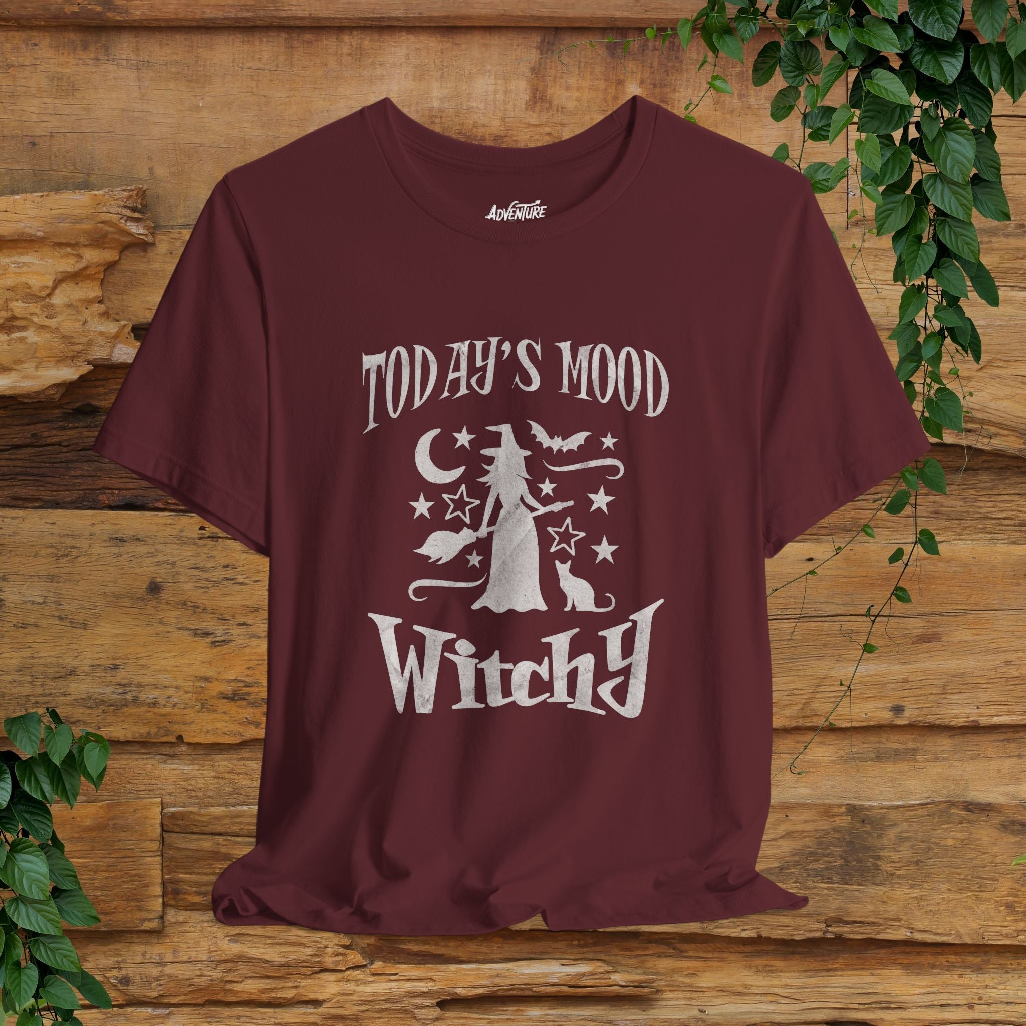 Today's Mood Witchy T-shirt / Witchy Mood Graphic Design Tee Bella Canvas