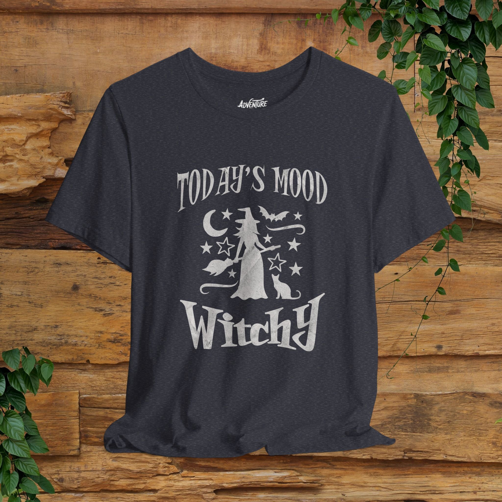Today's Mood Witchy T-shirt / Witchy Mood Graphic Design Tee Bella Canvas