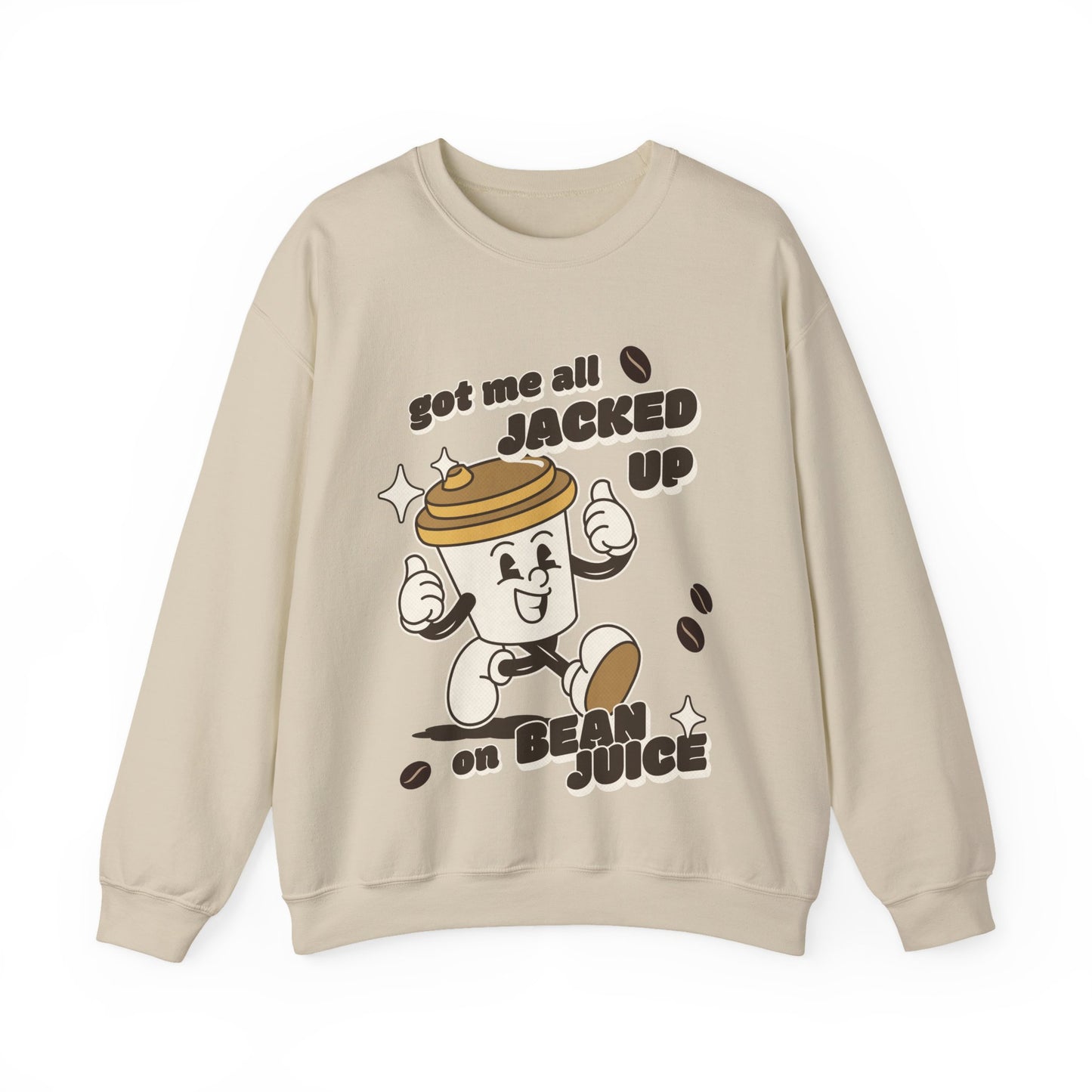 Coffee Lover Sweater / Coffee Bean Sweatshirt / Coffee House Design / Sassy Coffee Hoodie Gift / Funny Coffee Hoodie / Caffeine Lover Gift