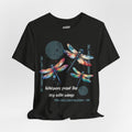 Dragonflies Shirt / Dragonflies Whispers on Black T-Shirt