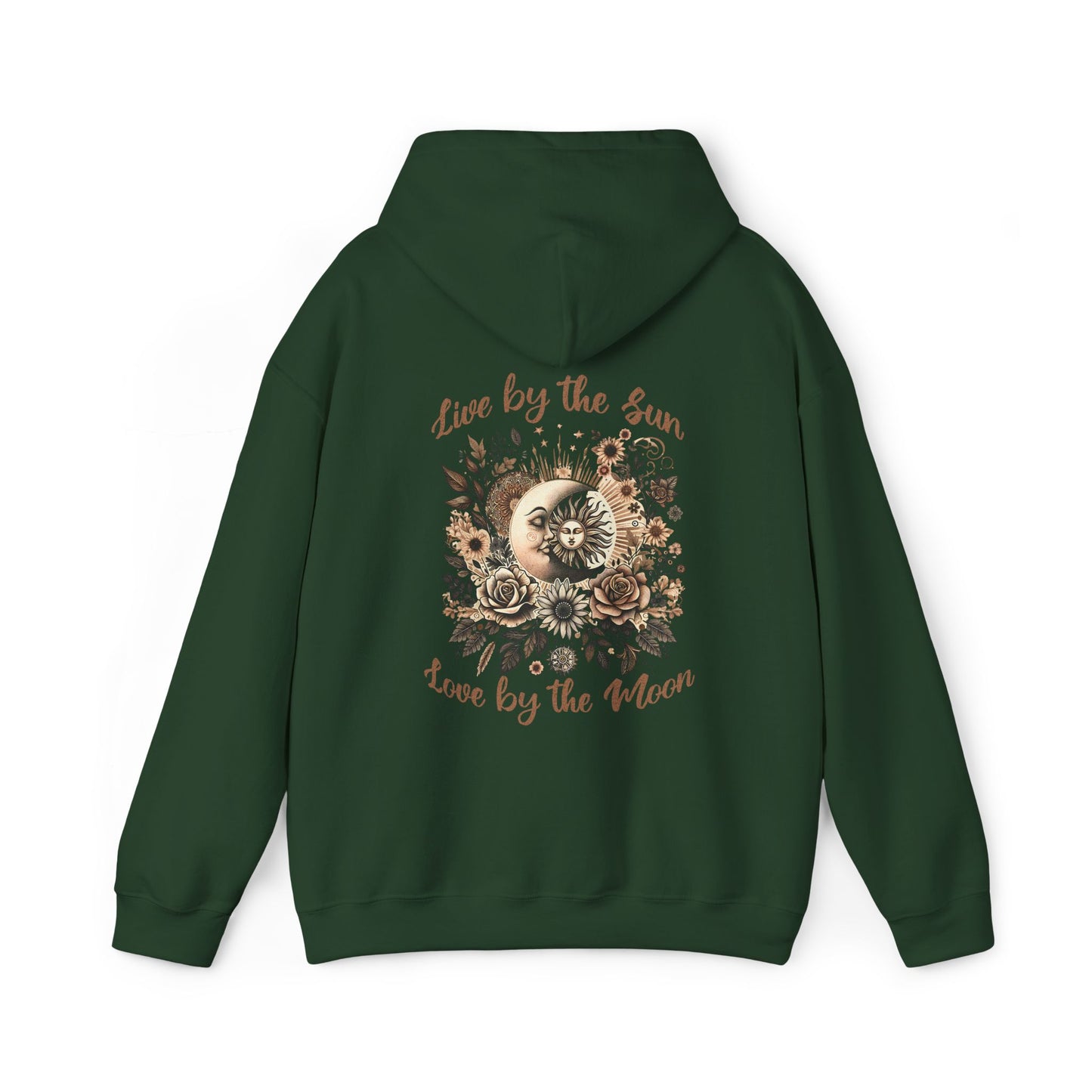 Live by the Sun Love by the Moon Hoodie / Star and Moon Hoodie / Moon Child Sweatshirt