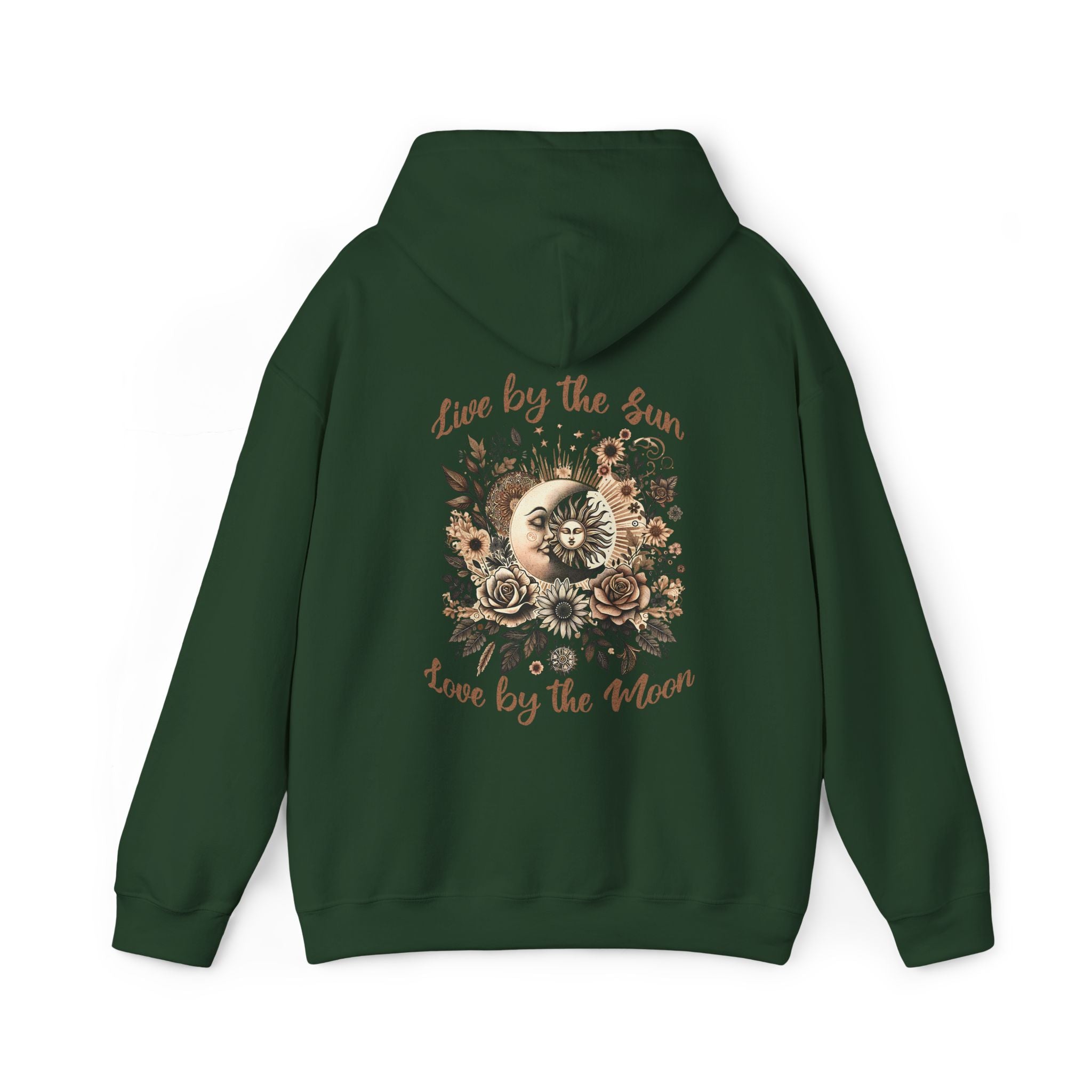 Live by the Sun Love by the Moon Hoodie / Star and Moon Hoodie / Moon Child Sweatshirt