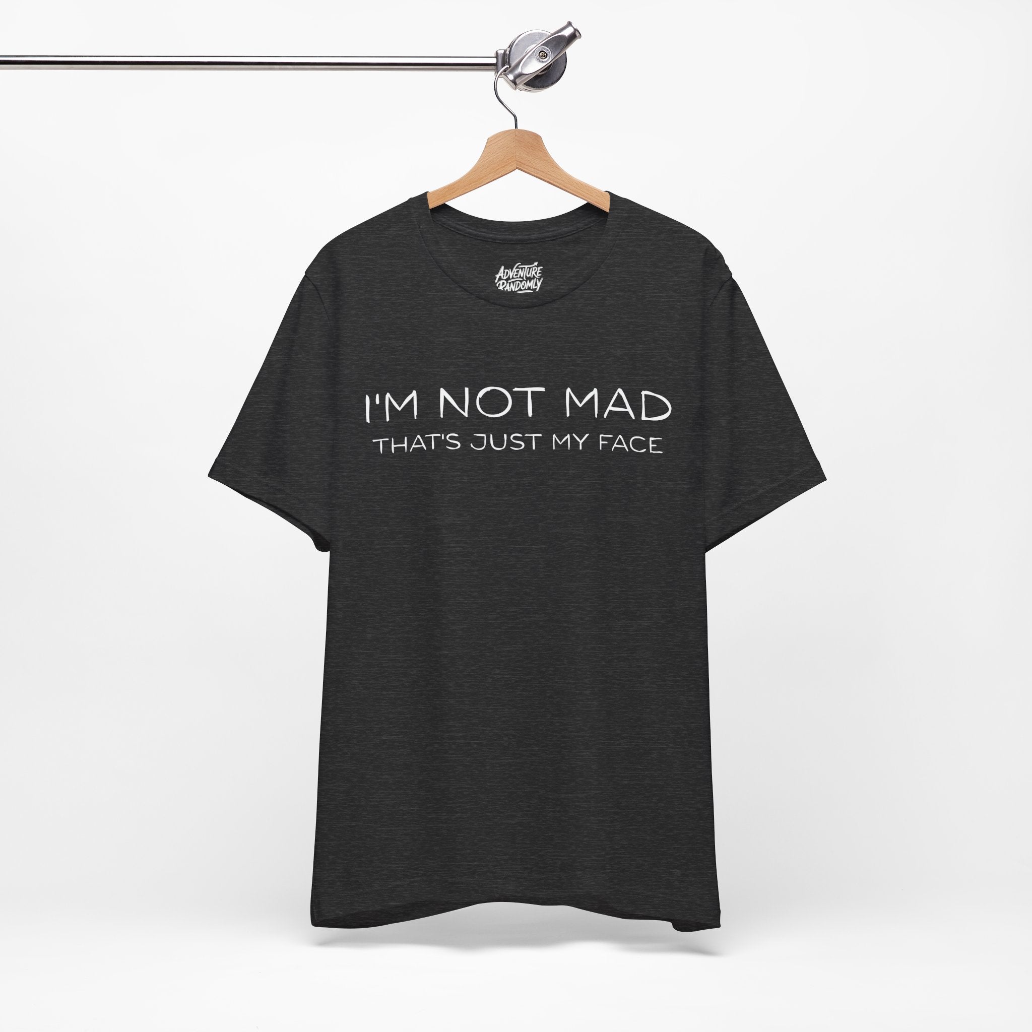 I'm not mad shirt / sarcastic graphic design shirt, I'm not mad that's just my face t shirt