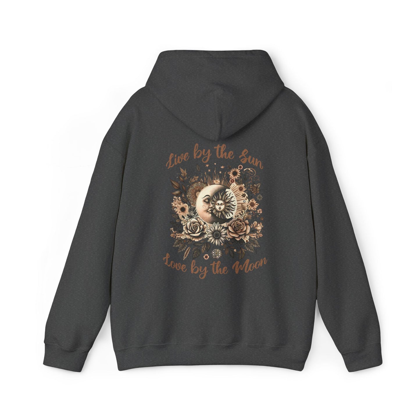 Live by the Sun Love by the Moon Hoodie / Star and Moon Hoodie / Moon Child Sweatshirt