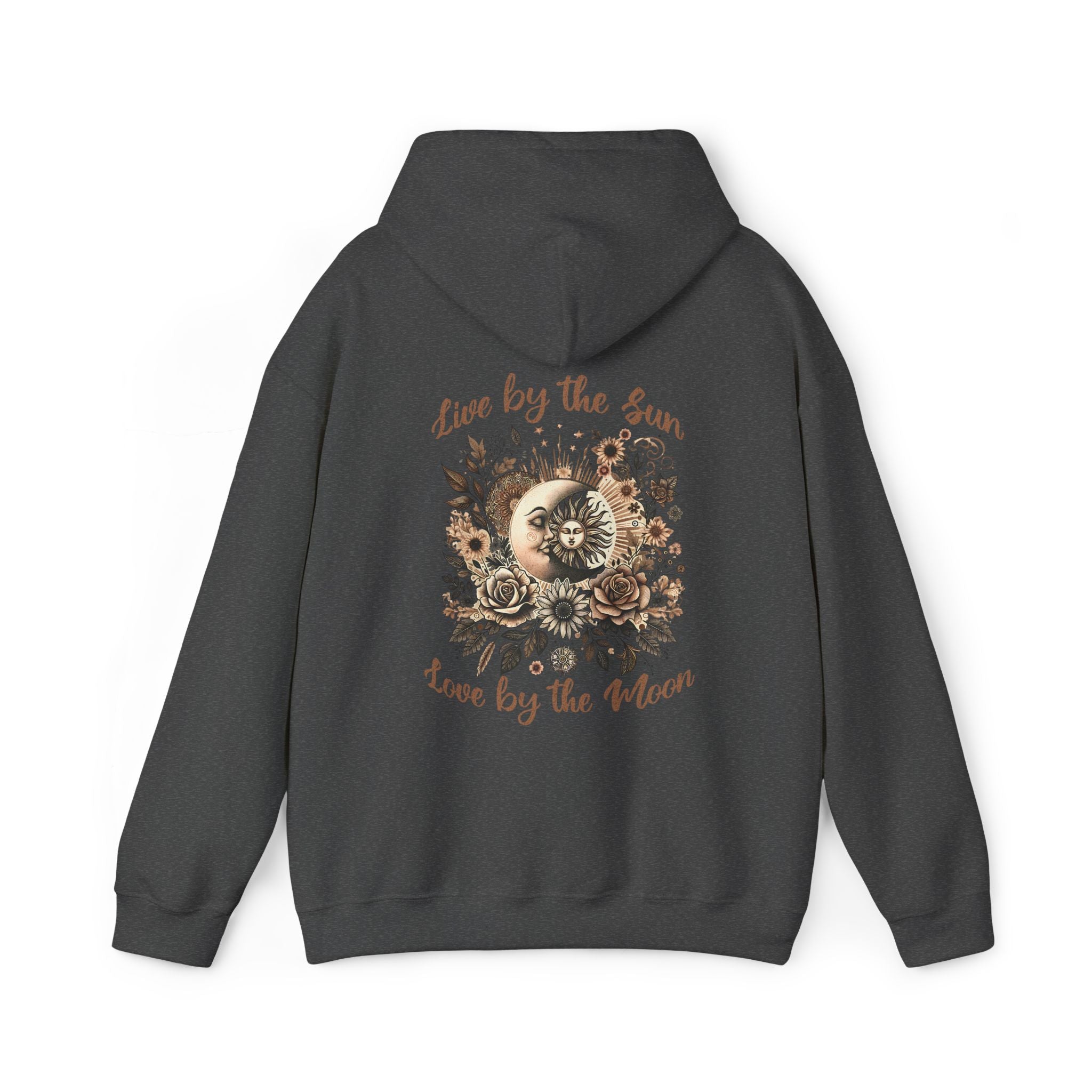 Live by the Sun Love by the Moon Hoodie / Star and Moon Hoodie / Moon Child Sweatshirt